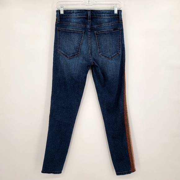 Joe's Jeans Charlie Ankle in Jillie Jeans with Racer Stripes - Picture 8 of 15